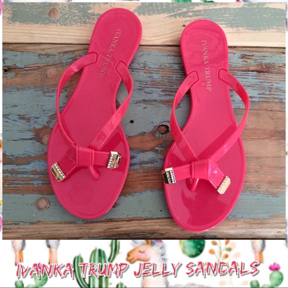 Ivanka Trump Shoes - 🌺 NEW: Ivanka Trump Pink Jelly Flip-Flop Sandal🌺